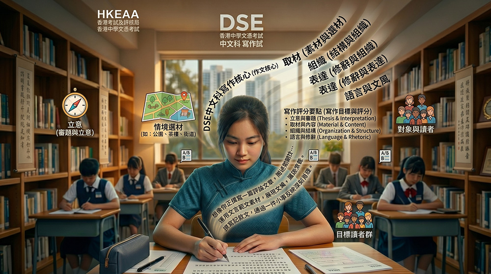 DSE中文記敘抒情文寫作